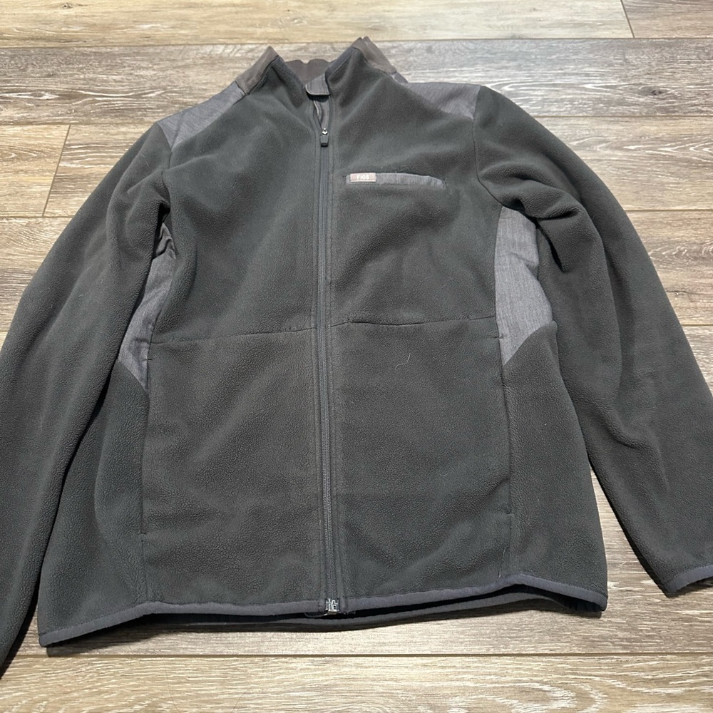 Figs women's Charcoal and Slate Lightweight Jacket